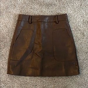 RAGA Leather Skirt